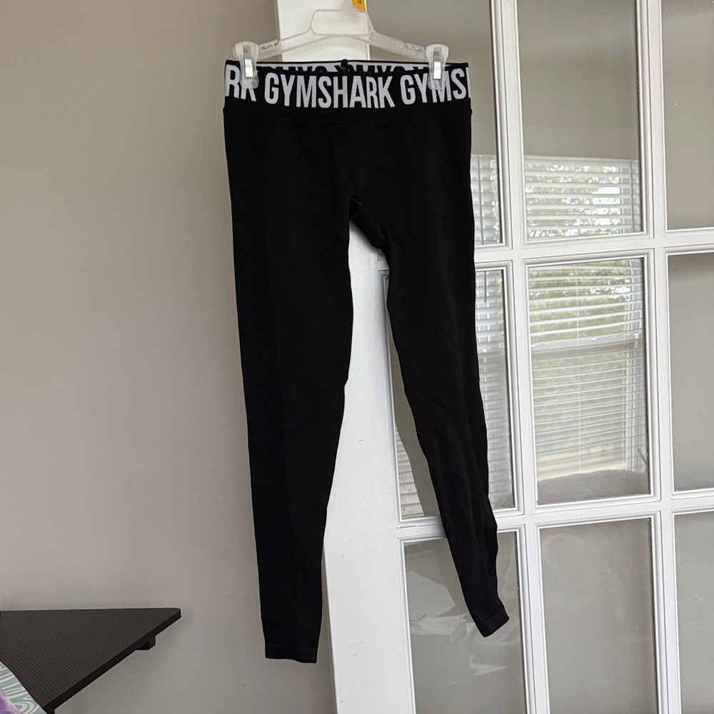 Gymshark Leggings with Logo Waistband